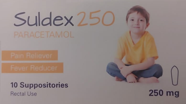 Suldex Suppositoires 250mg